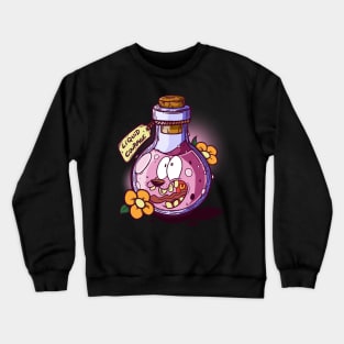 Courage The Cowardly Dog - Liquid Courage Crewneck Sweatshirt